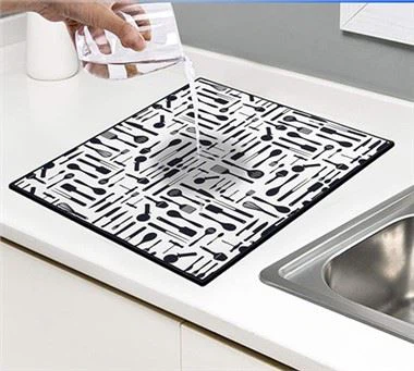 মাইক্রোফাইবার ডিশ শুকানোর মাদুর