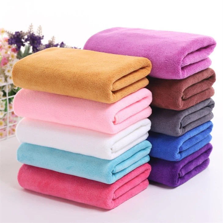 Microfiber Towel Thickening Absorbent Beauty Salon Barbershop Special Quick Drying Hair Towel Domestic Cleaning Car Towel Wholesale